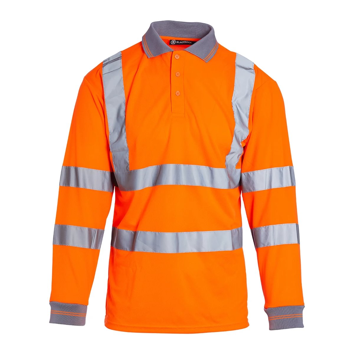 Blackrock Hi-Vis Long Sleeve Polo Shirt