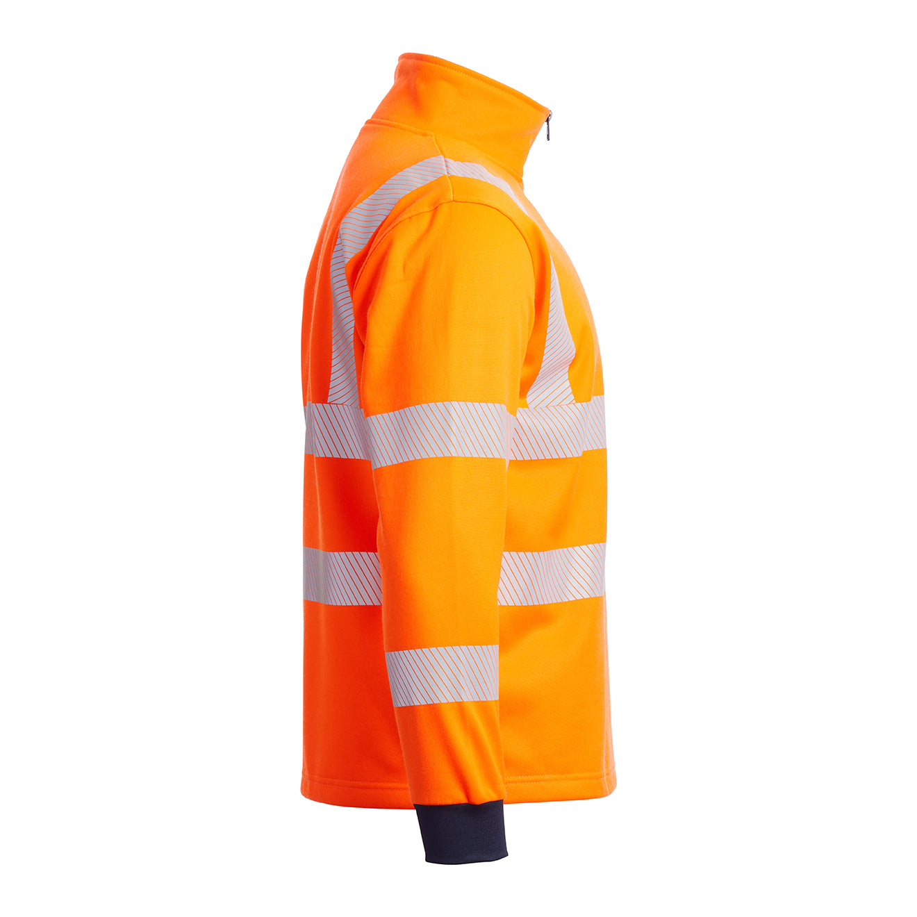Blackrock Orange Hi Vis zip Sweatshirt