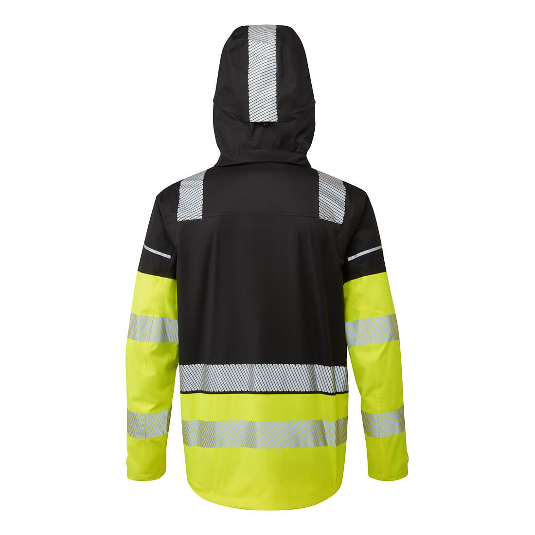 Portwest BX323 Ultimate Modular Hi-Vis 3-in-1 Rain Jacket Yellow Black