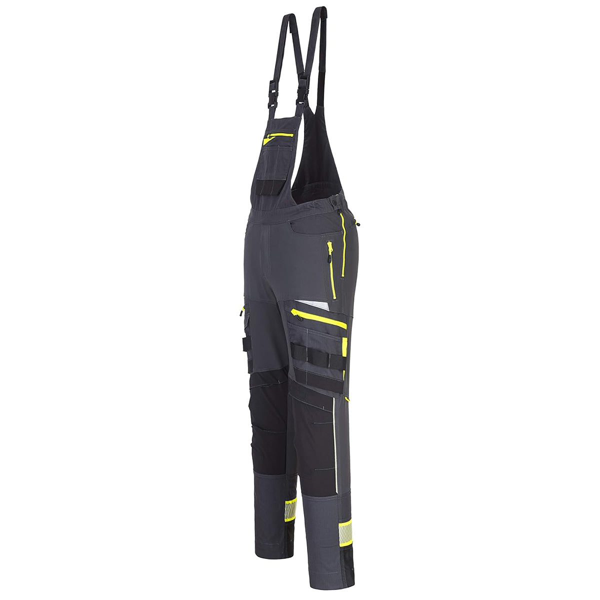 Portwest DX441 DX4 Work Bib and Brace Metal Grey