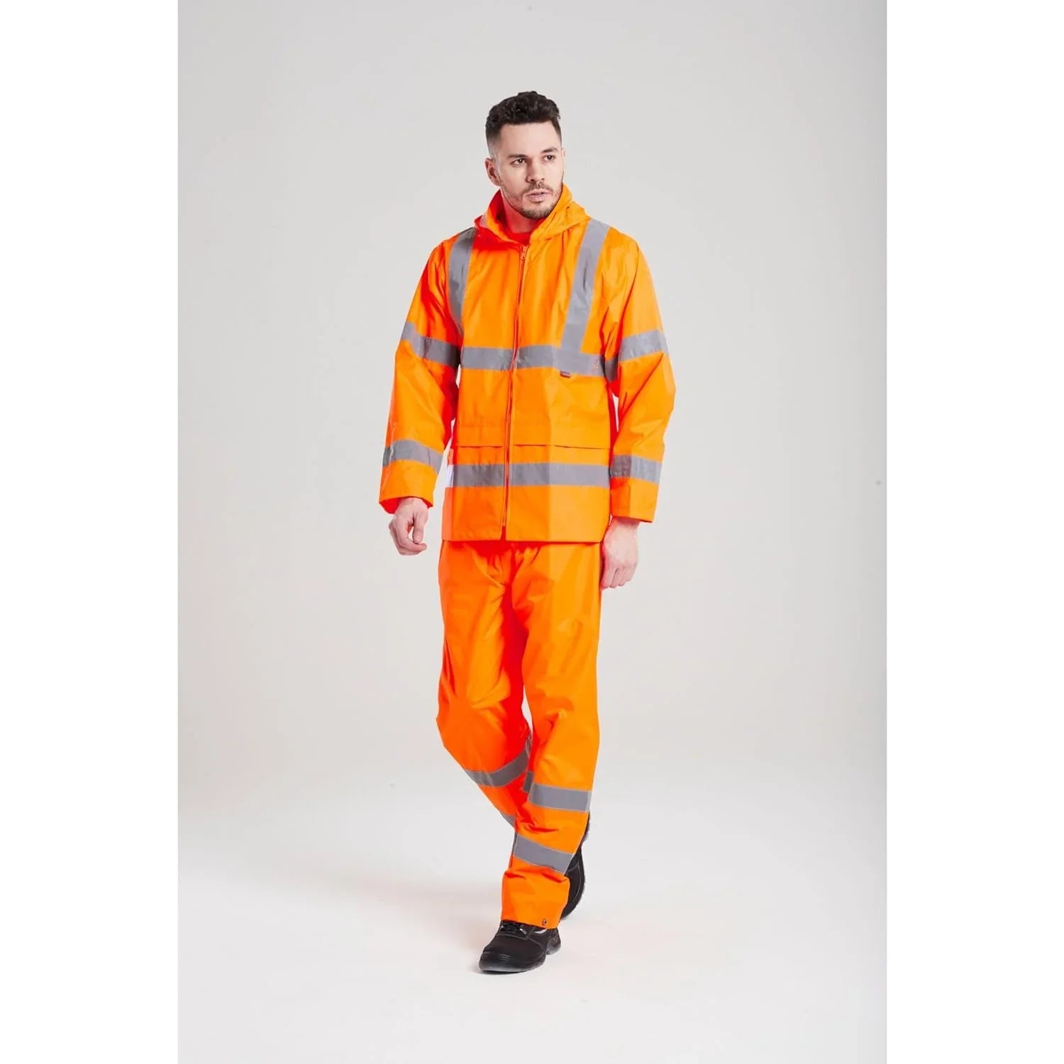 Portwest H440 Hi-Vis Rain Jacket Orange - Main Image