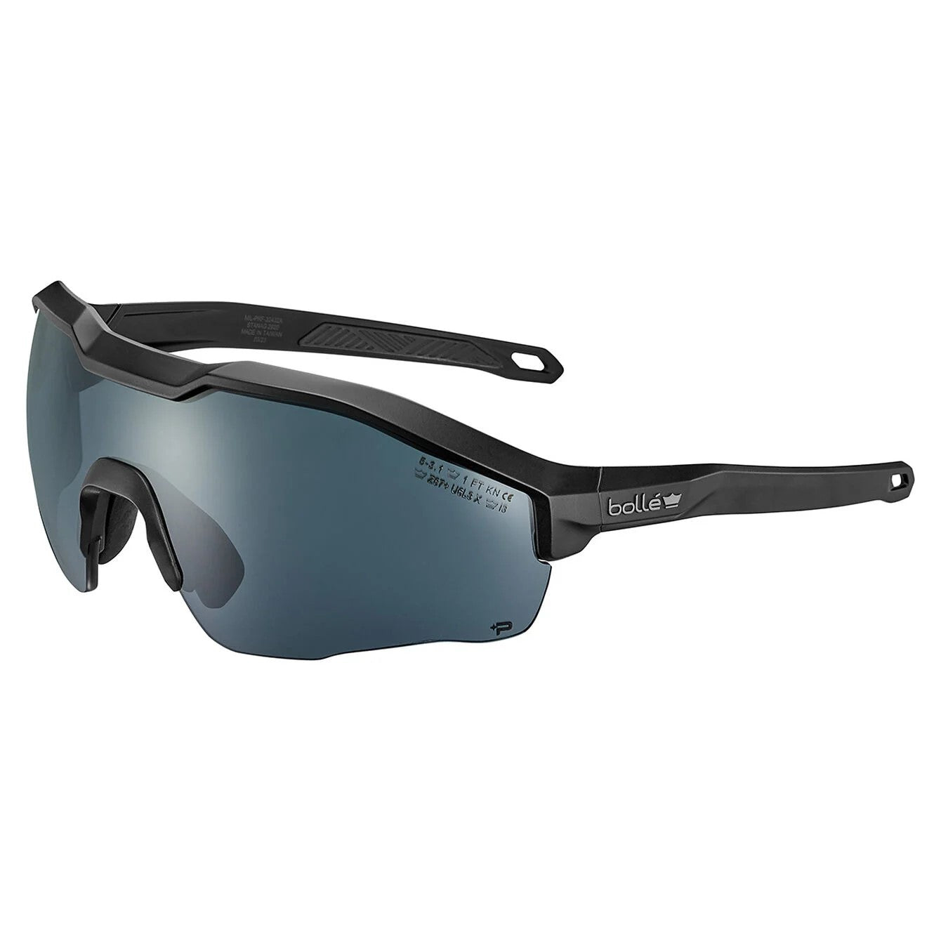 Bolle MY6 Eyeshield Ballistic Glasses Smoke Lens