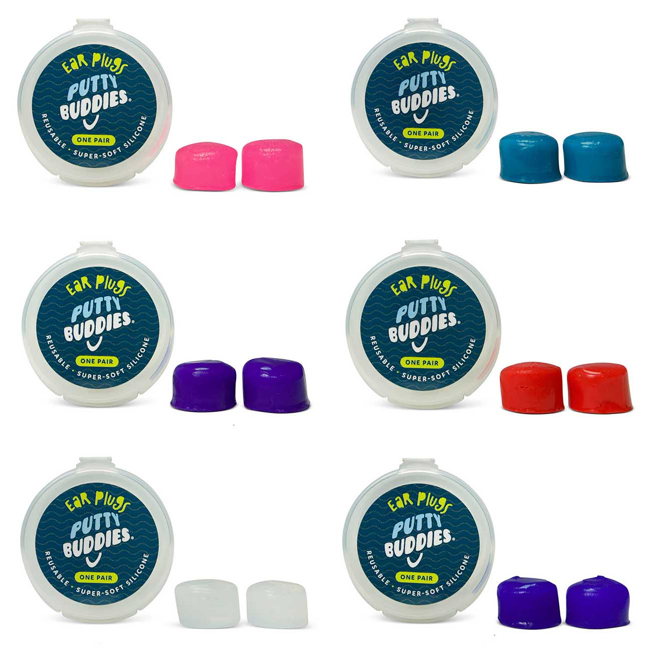 Original Putty Buddies Swimming Earplugs