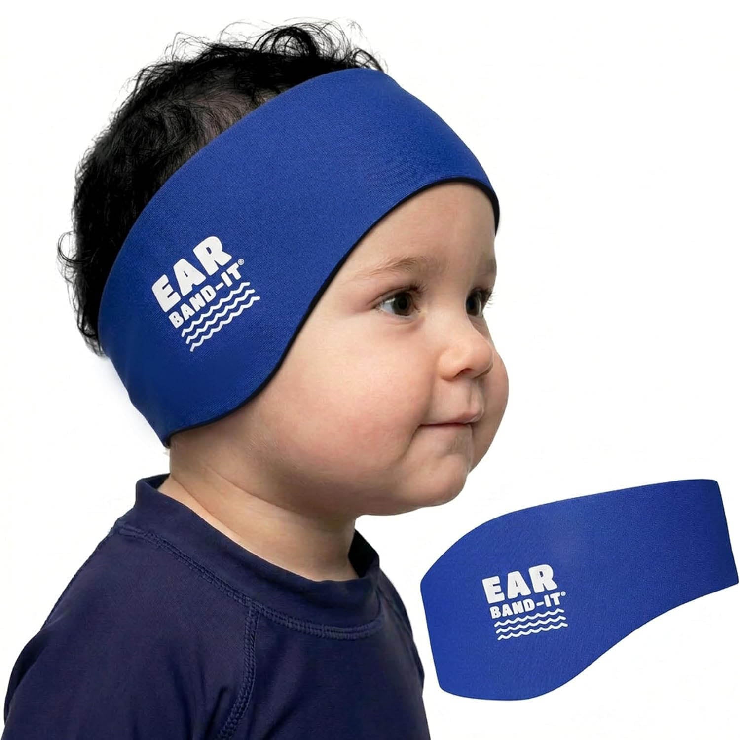 Ear Band-It Swimming Headband - Blue