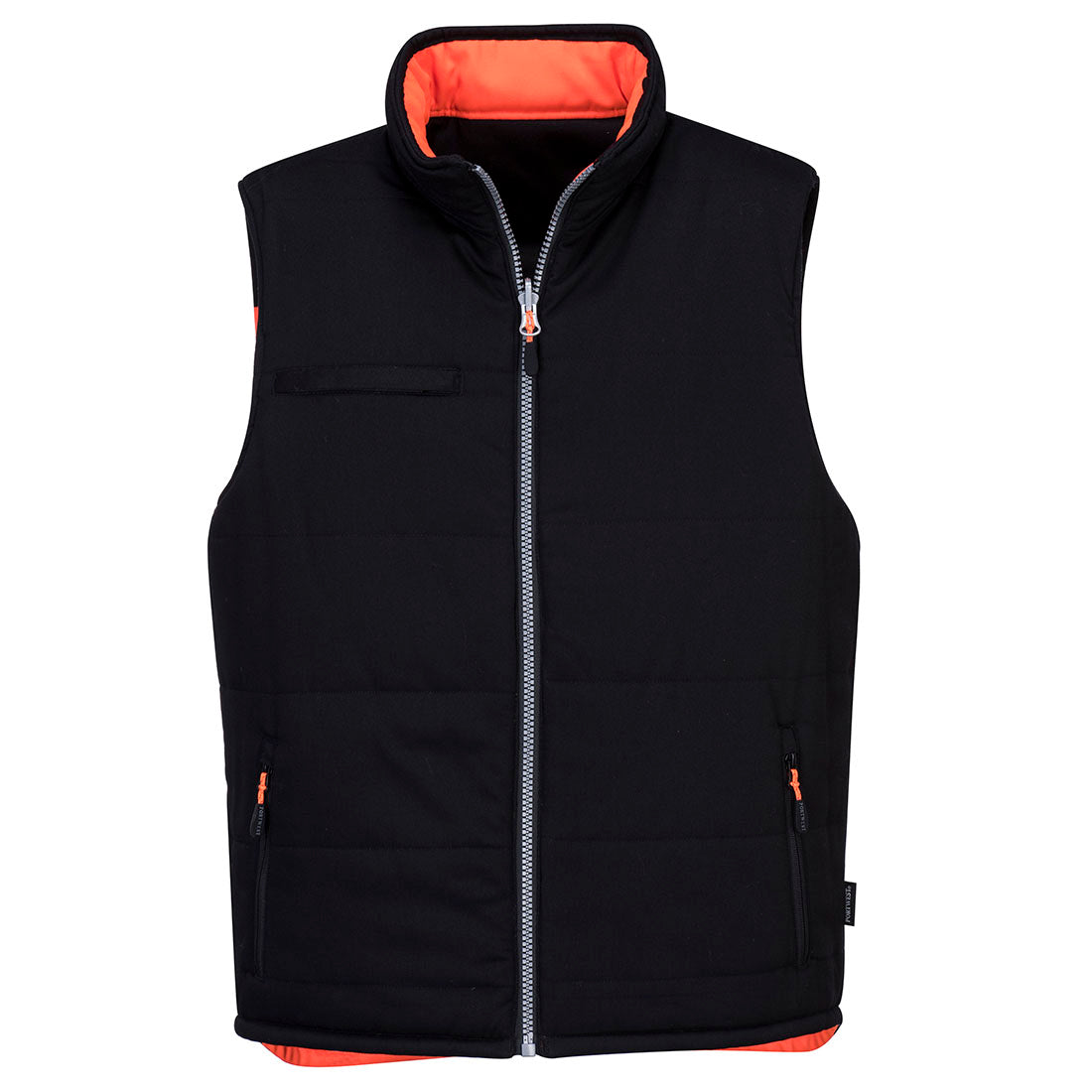 Portwest PW374 PW3 Orange/Black Hi Vis Reversible Bodywarmer