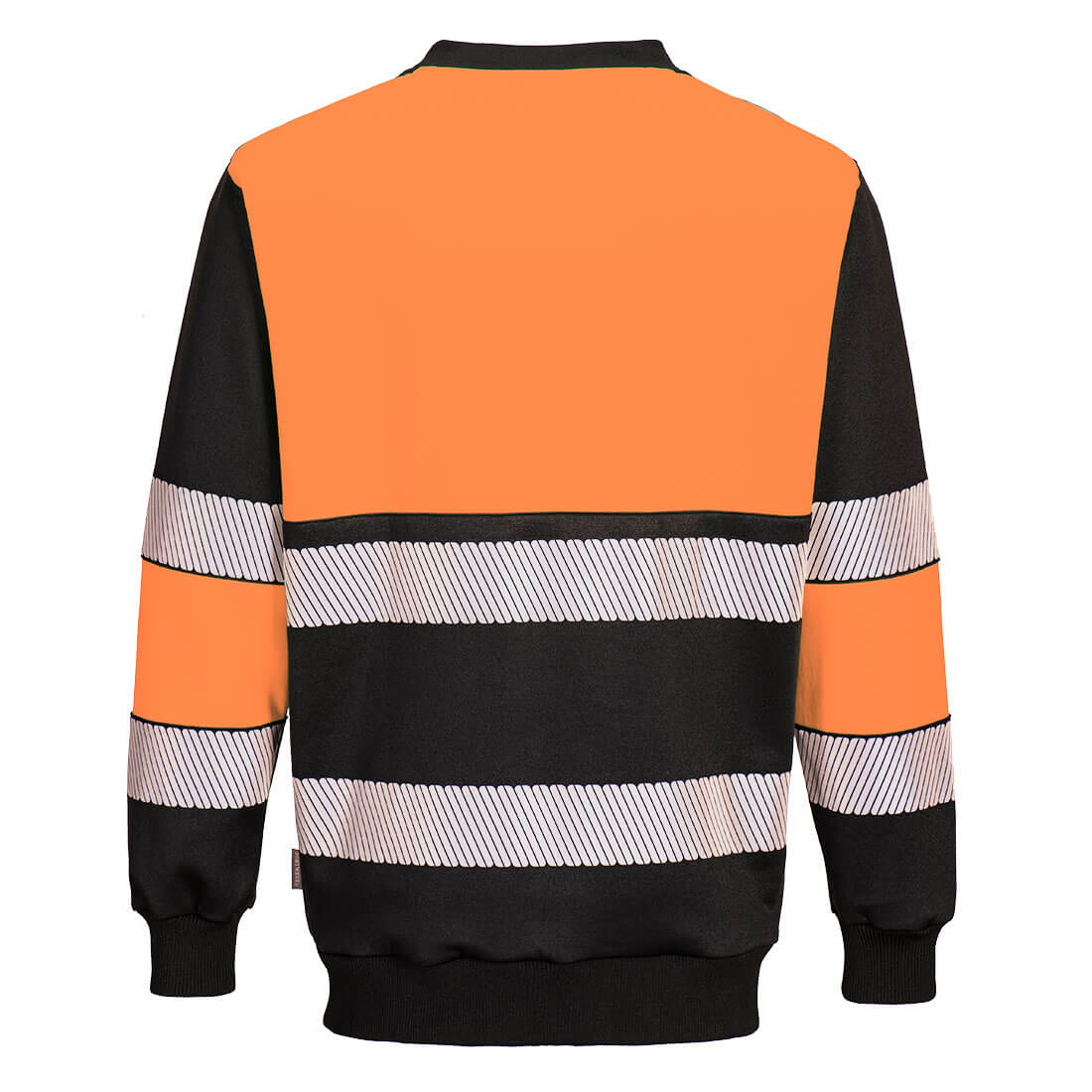 Portwest PW376 Hi-Vis Class 1 Sweatshirt Orange Black