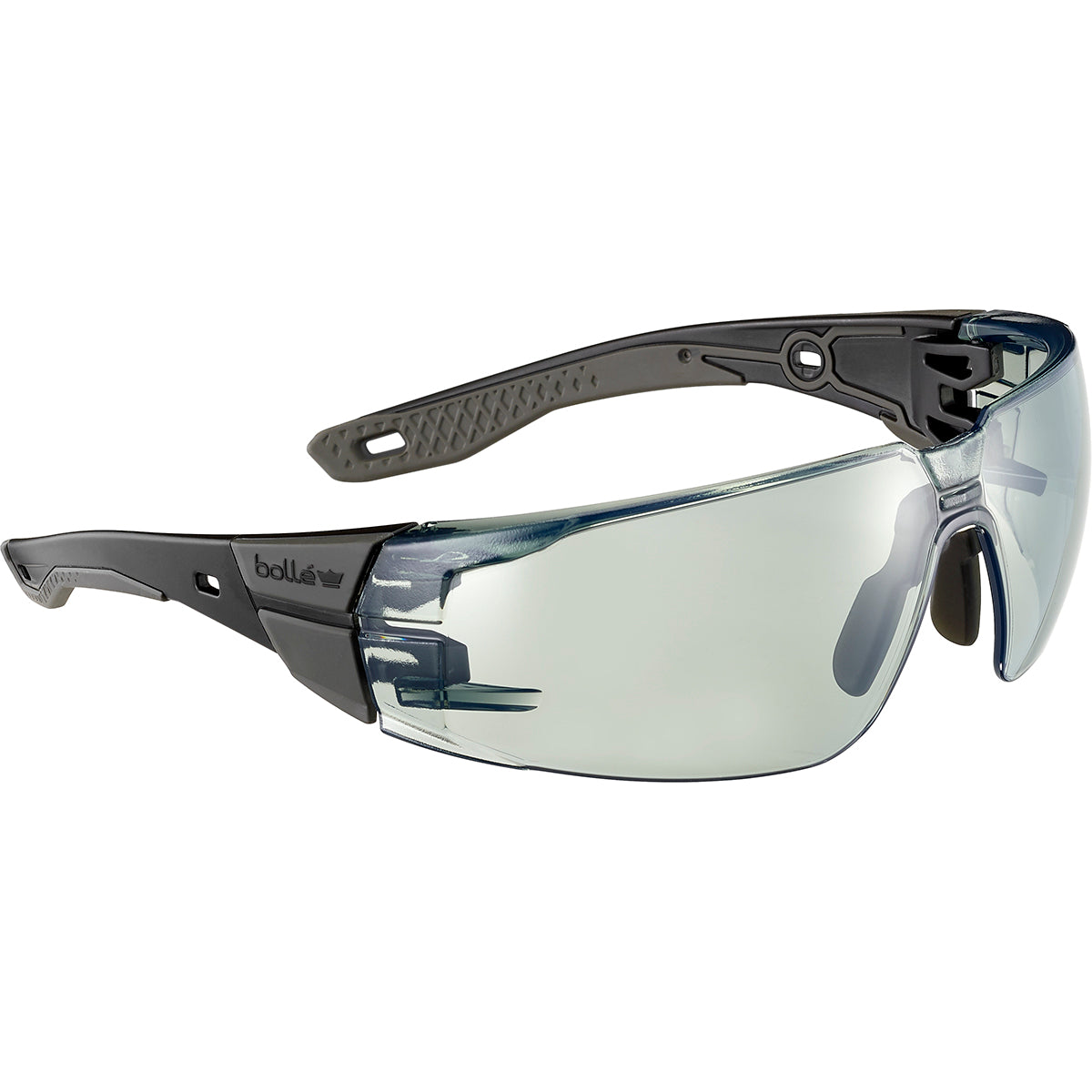Bolle RUSH+ 2.0 Welding 1.7 Grey Safety Glasses with Black and Grey Frame 