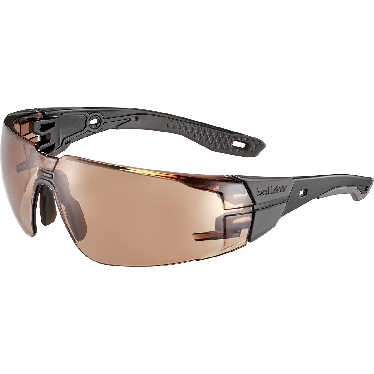 Bolle RUSH+ 2.0 Small Bronze Lens Safety Glasses RUSPSN50E
