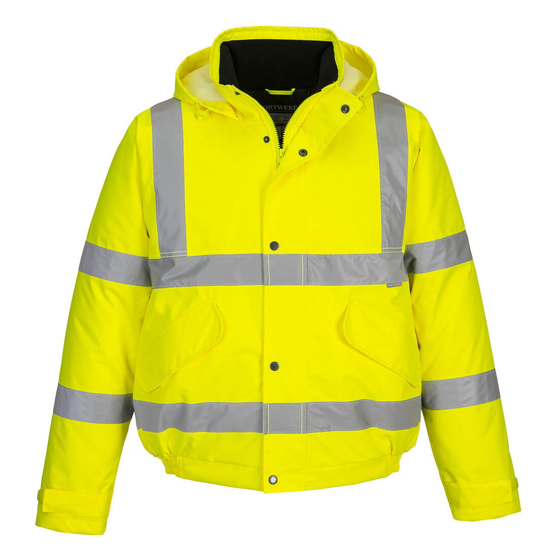 Portwest S463 Hi-Vis Winter Bomber Jacket - Yellow