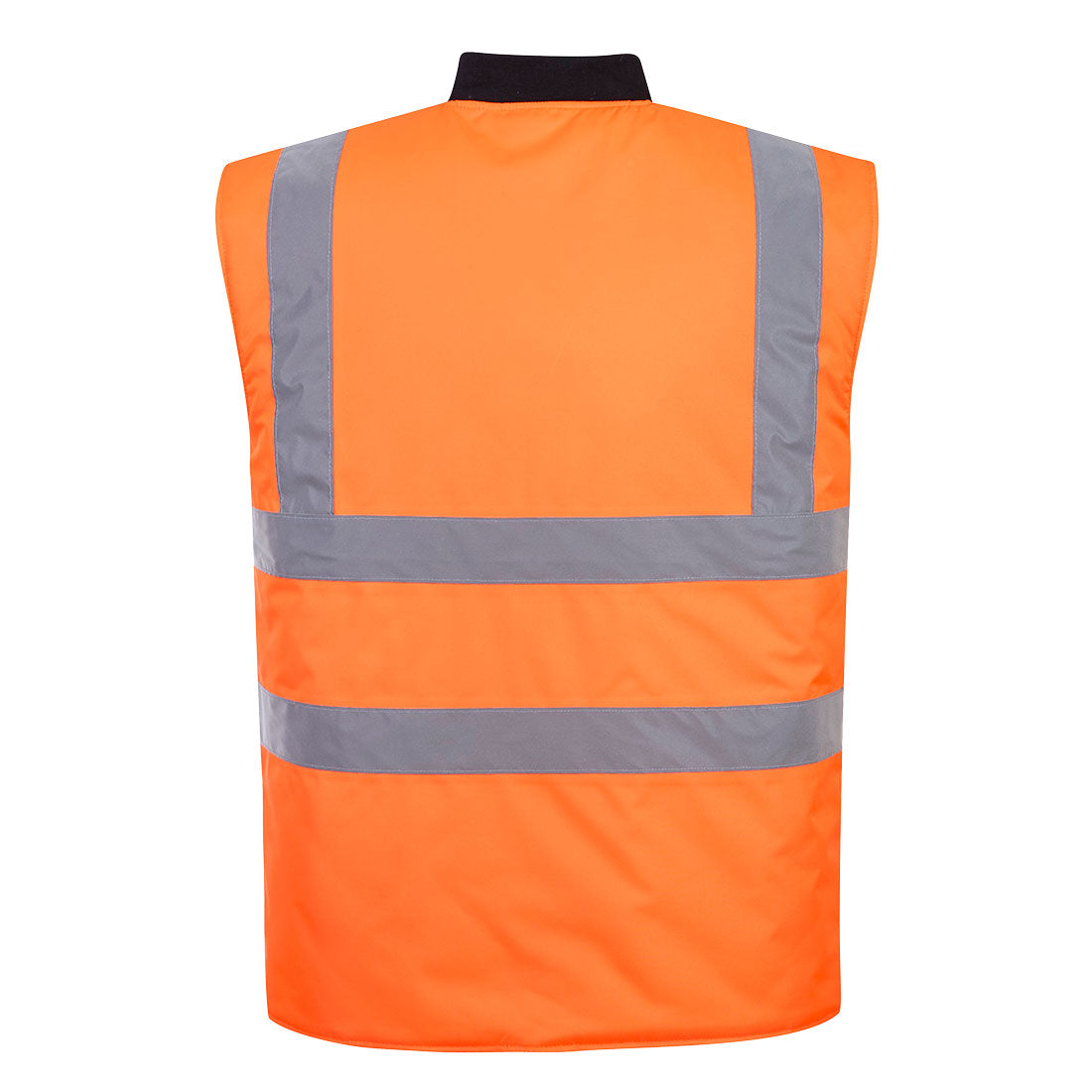 Portwest S469 Hi-Vis Reversible Bodywarmer Orange back