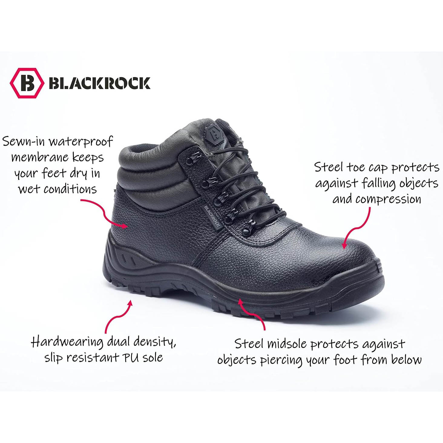 Safety Boots Blackrock SF90 Waterproof Chukka 