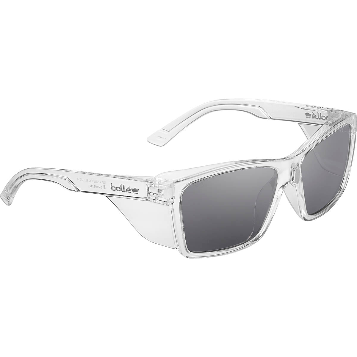 Bolle STKS 420 Smoke Safety Glasses Crystal Frame_STK42N21E