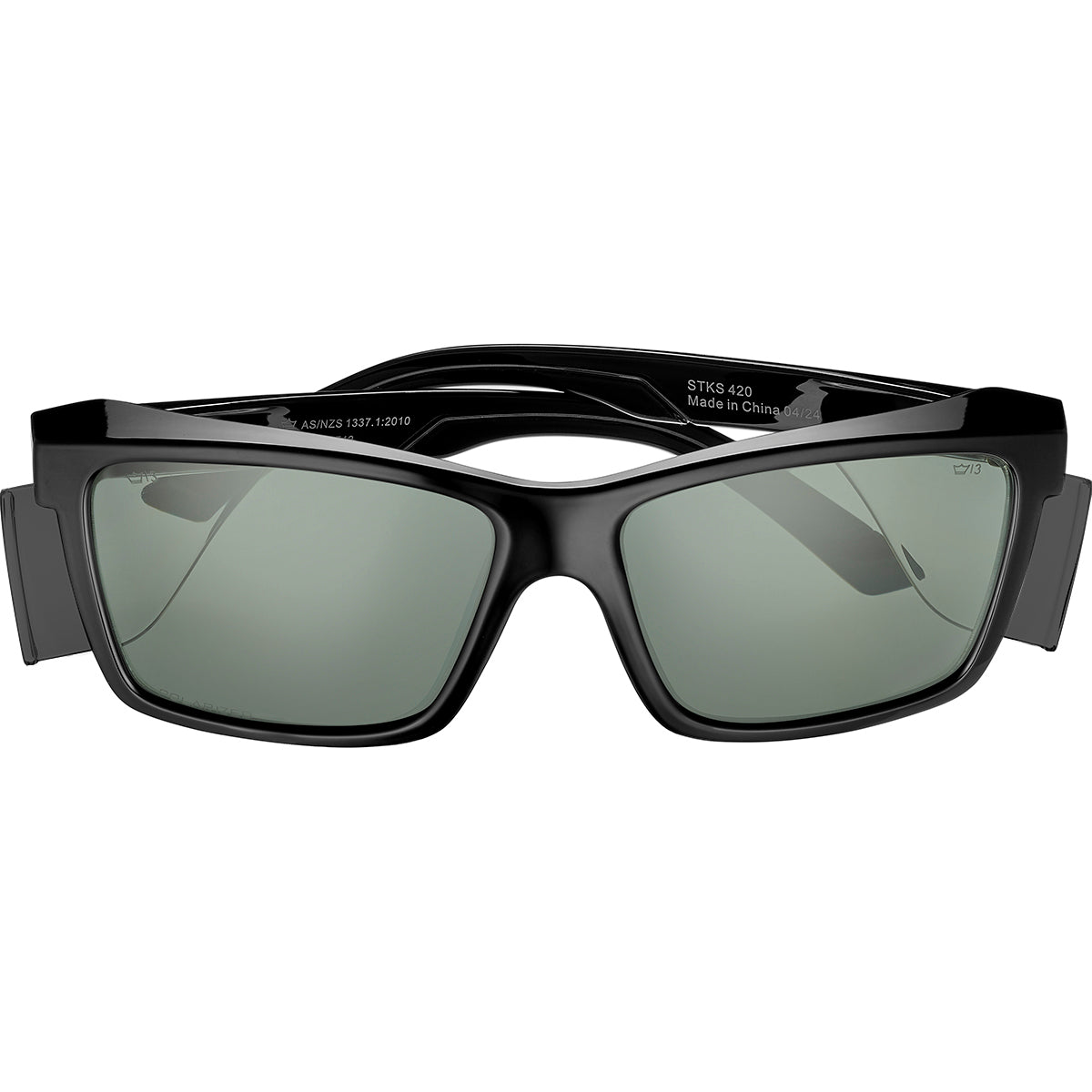 Bolle STKS 420 Polarised Safety Glasses - Black Frame - STK42N50E