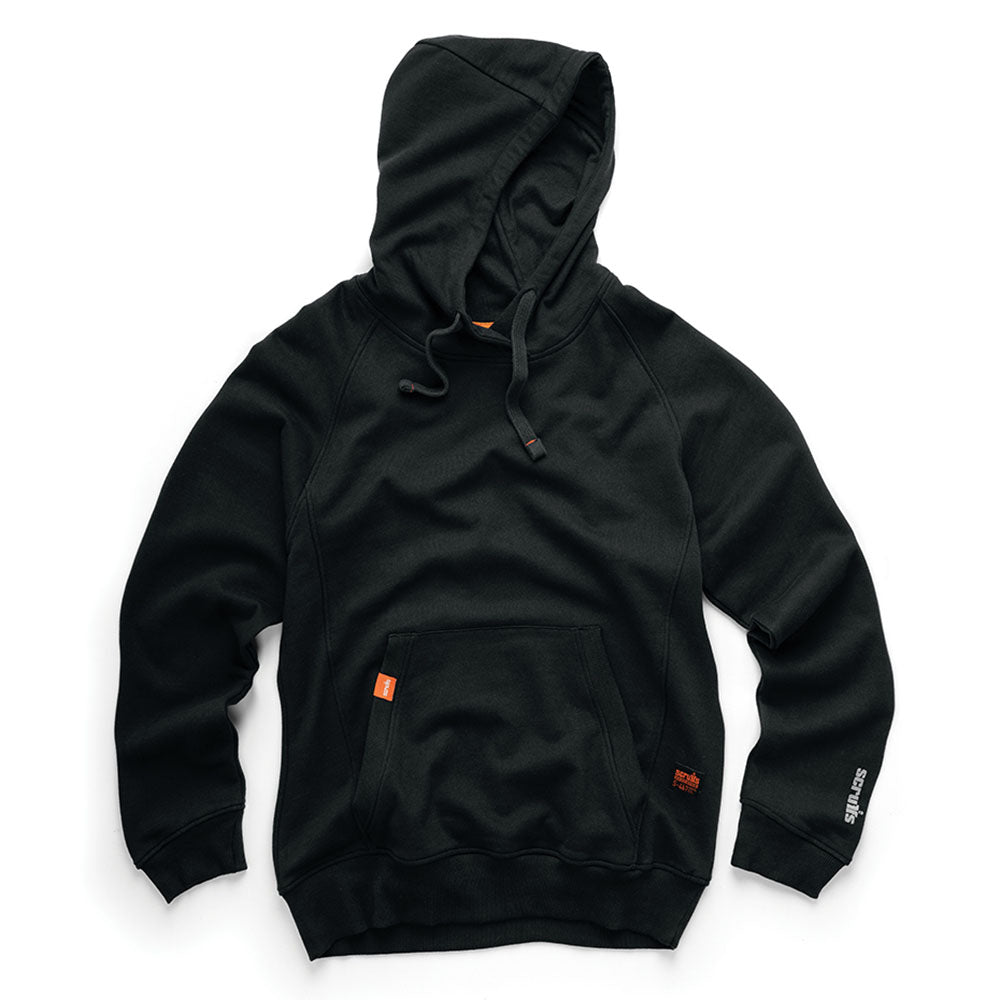 Scruffs Eco Worker Hoodie - Black