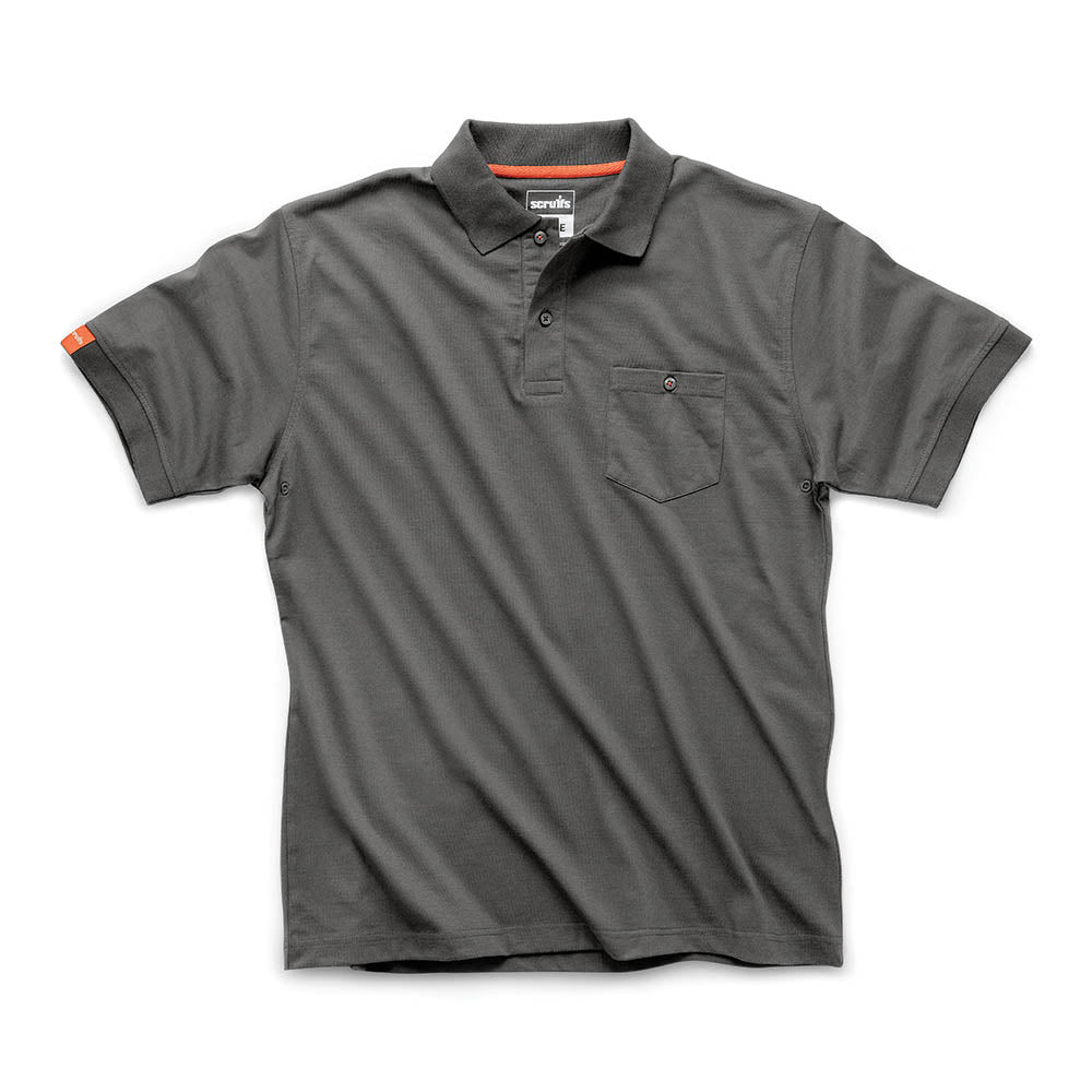 Scruffs Eco Worker Polo Graphite 