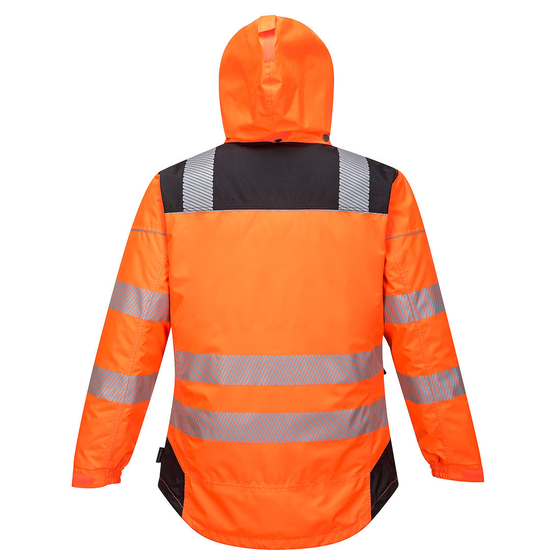Portwest T400 PW3 Hi-Vis Winter Jacket - Orange/Black