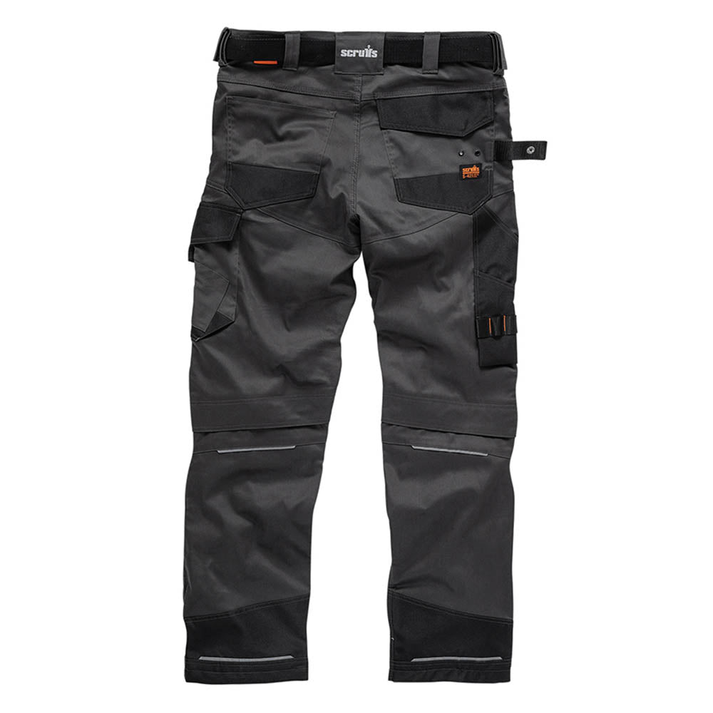 Scruffs Pro Flex Work Trousers Graphite 30" W 30" L