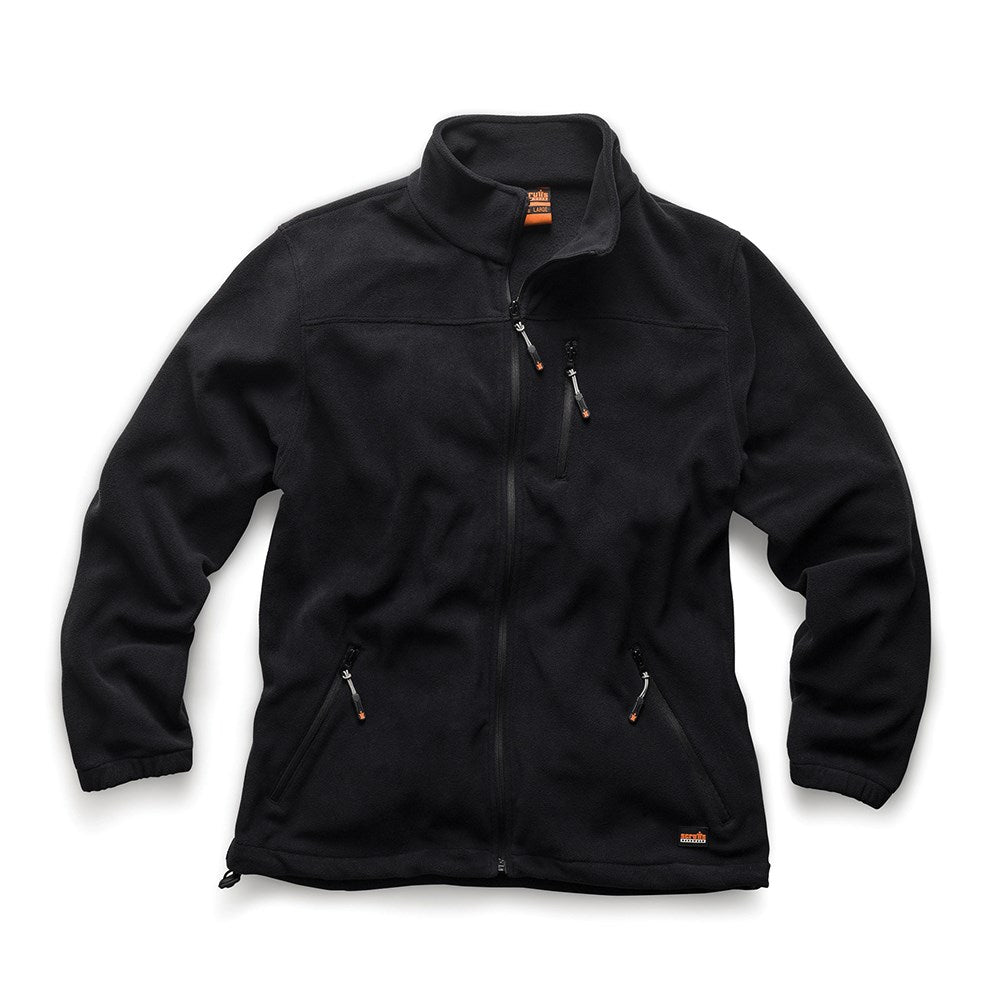 Scruffs Water-Resistant Worker Fleece Black 1