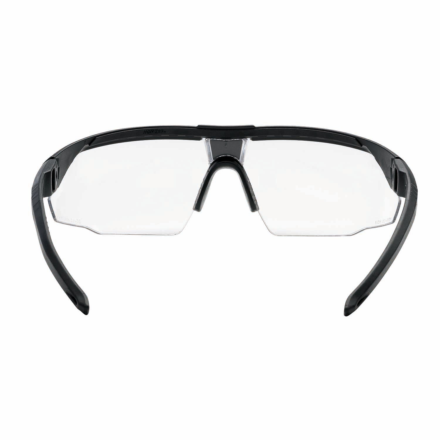 Honeywell avatar black frame clear lens