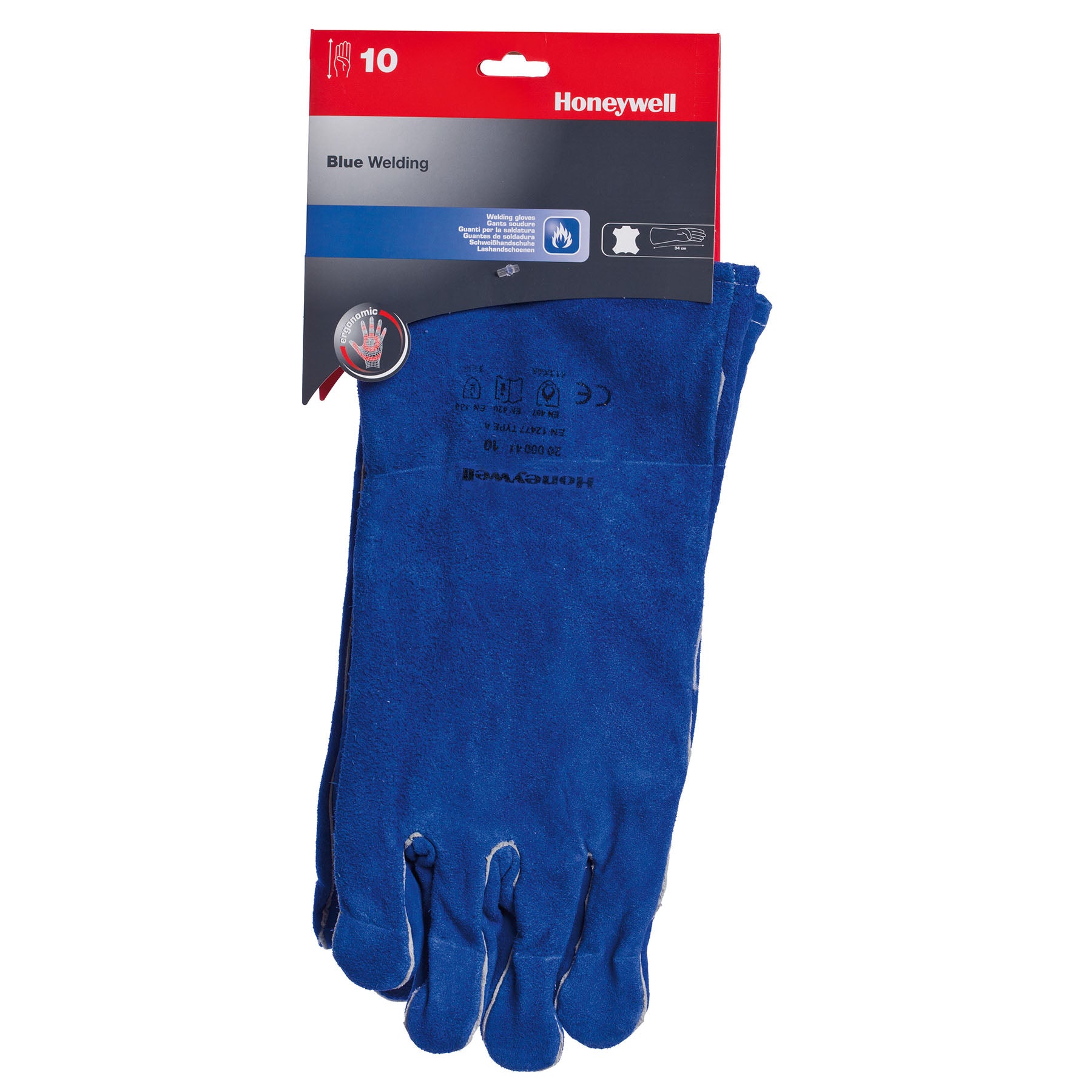 Honeywell 2000044  Blue Welding Gloves Size 10