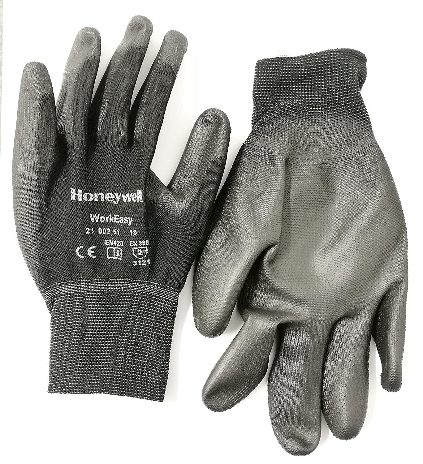 Honeywell Workeasy Black PU Work Gloves Pack of 10 Pairs