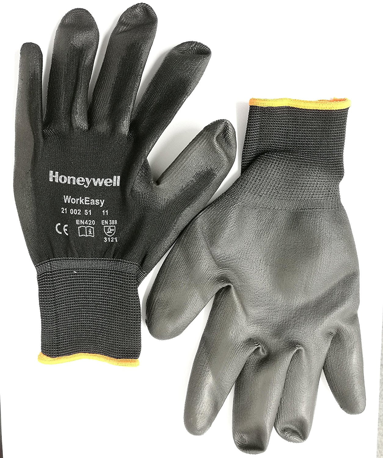 Honeywell Workeasy Black PU Work Gloves Pack of 10 Pairs