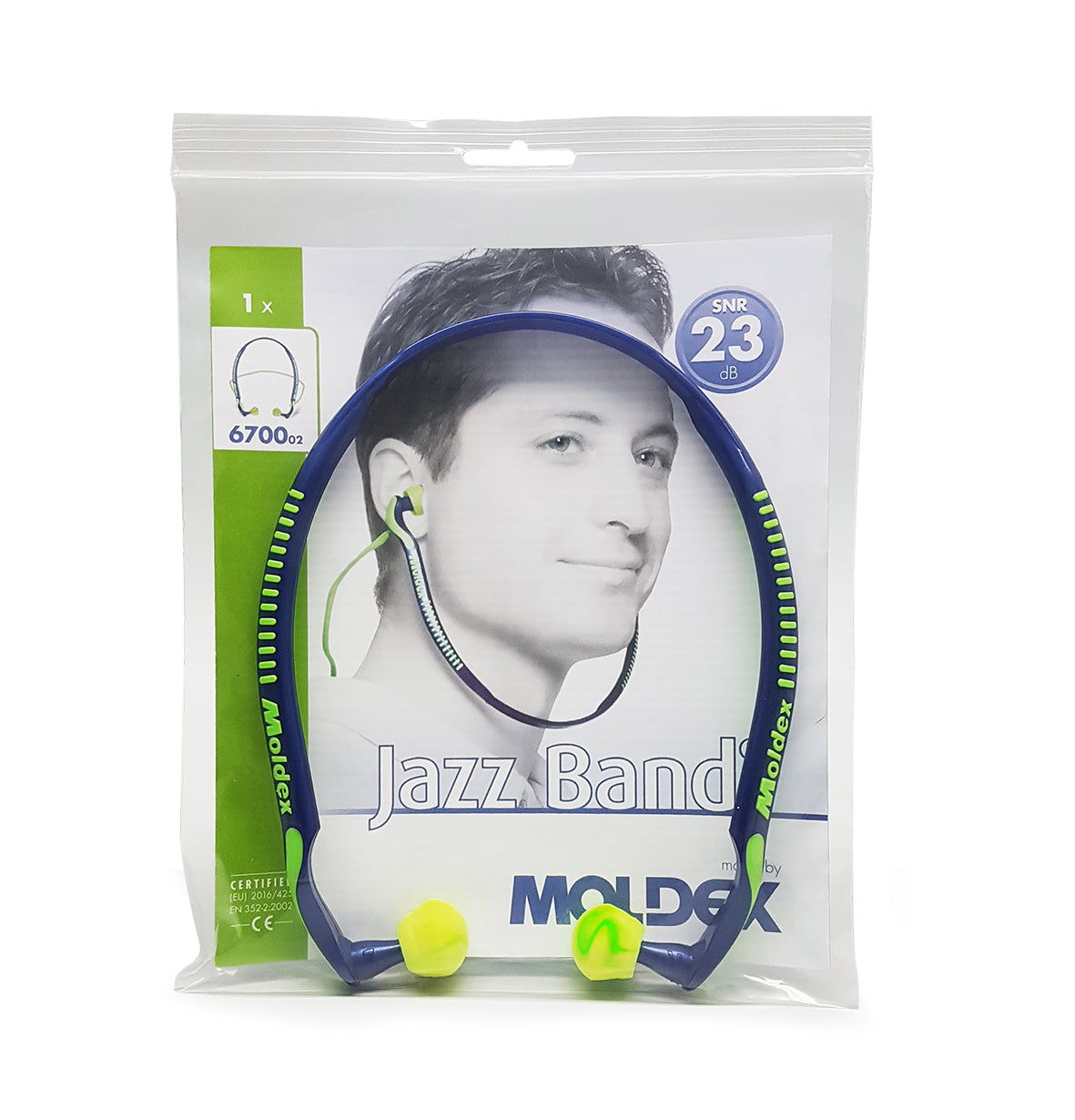 Moldex Jazz-Band 2 Banded Earplugs single pack