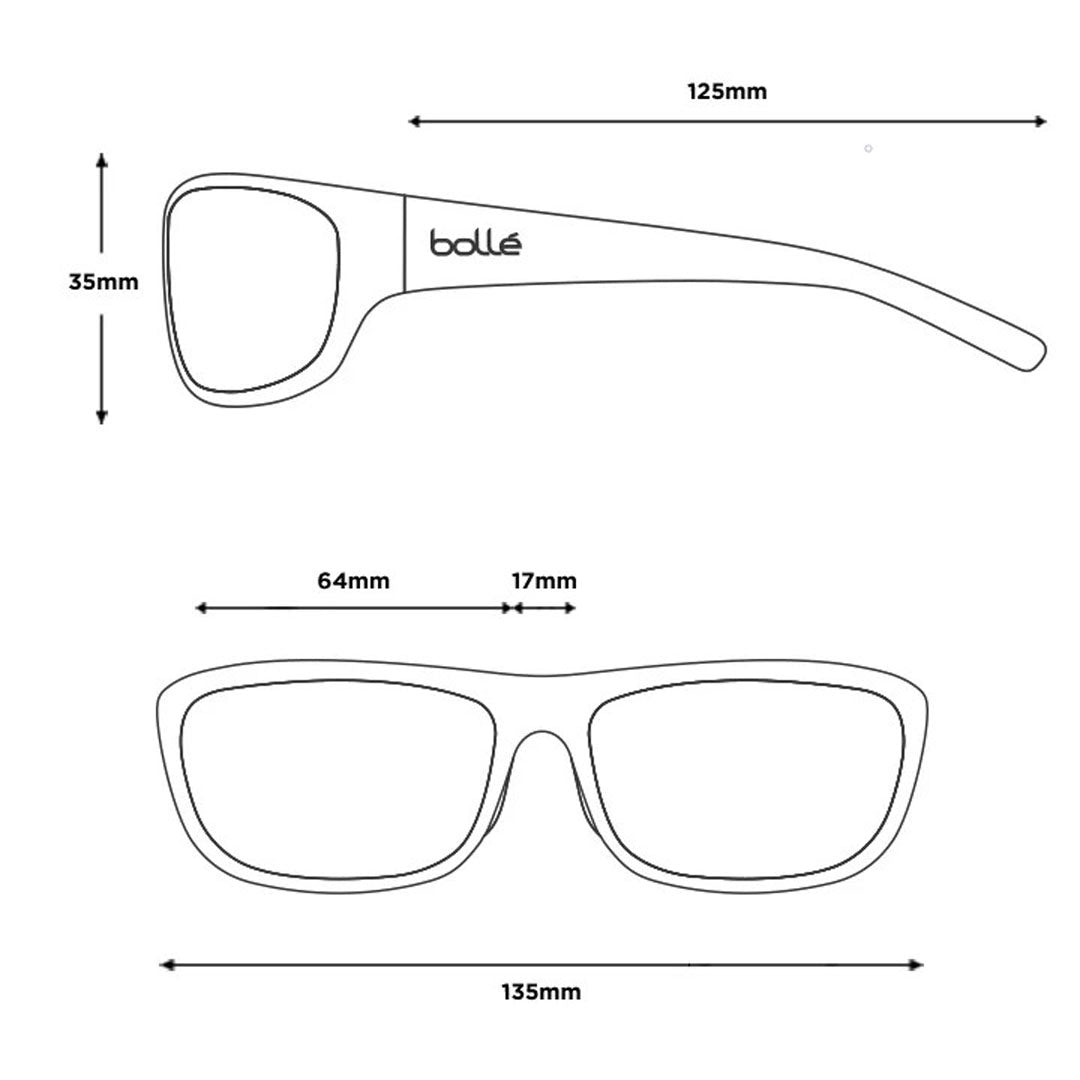 Bolle Anaconda - 10335 / Dark Tortoise - HD Polarized Axis