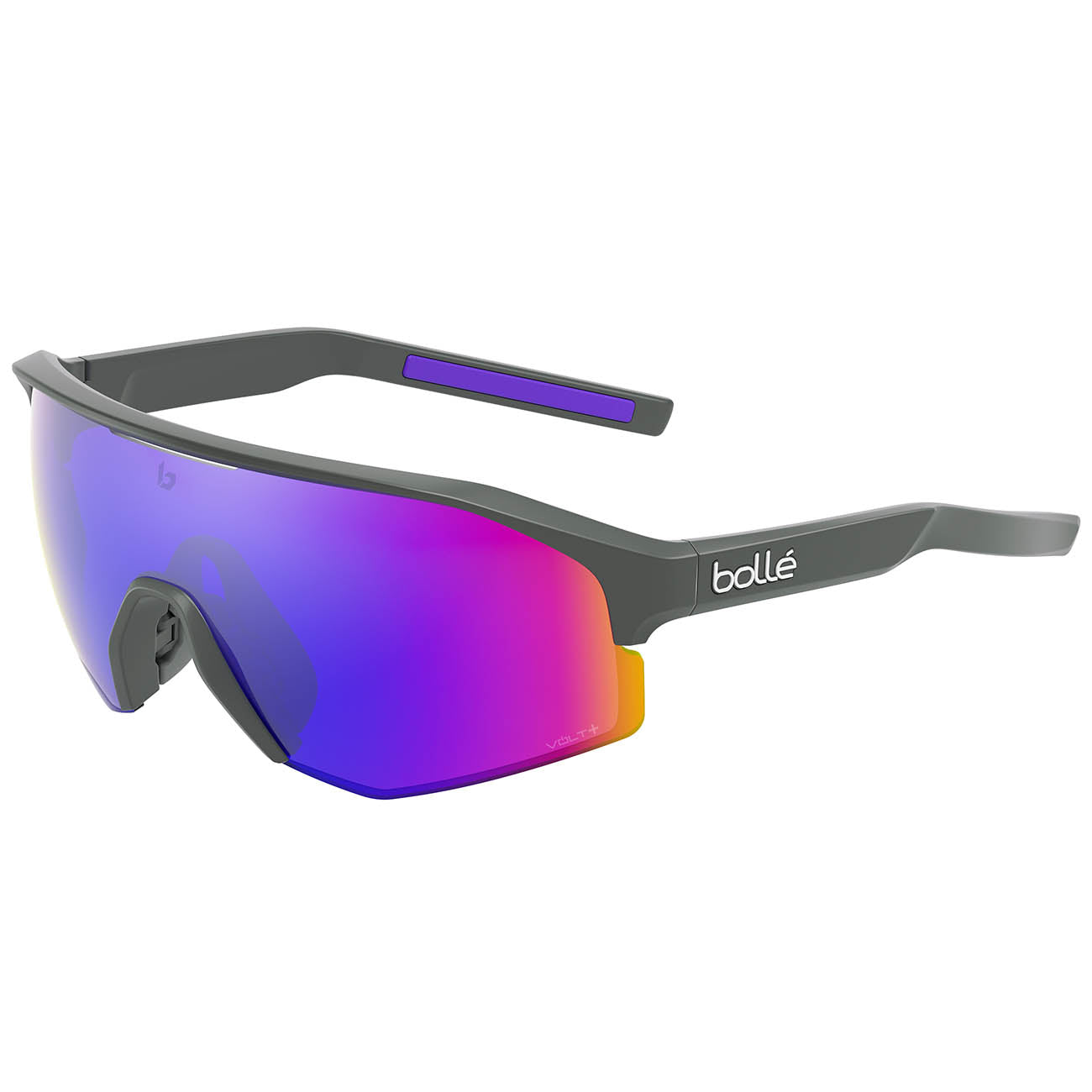 Bolle LIGHTSHIFTER BS020001 Sunglasses - Titanium Matte - Volt+ Ultraviolet