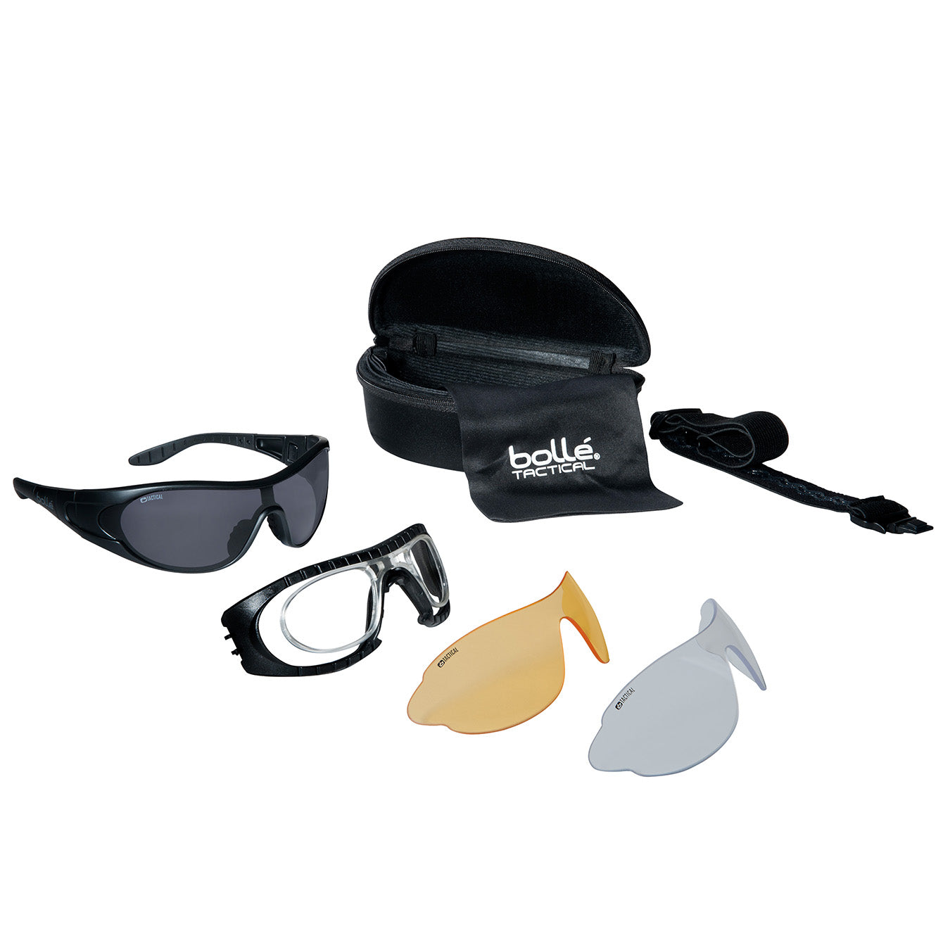 Bolle Tactical Raider Ballistic Glasses Kit – RAIDERKIT