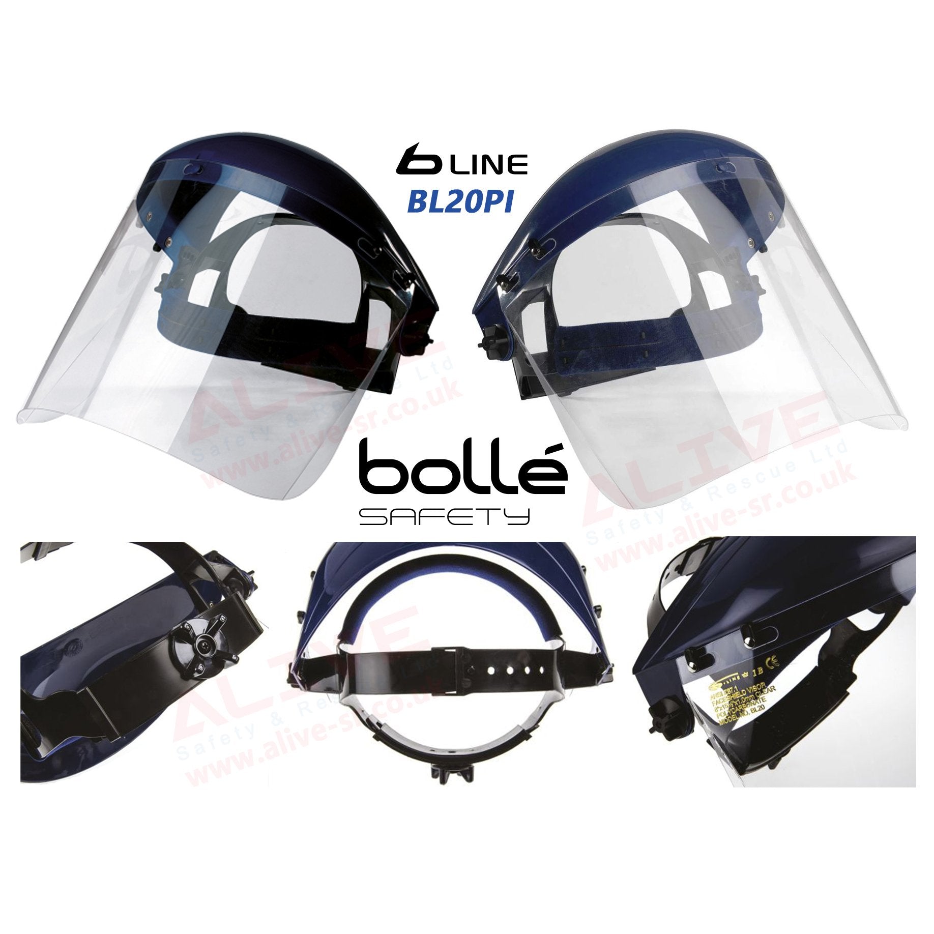 Bolle B-Line BL20PI Face Shield