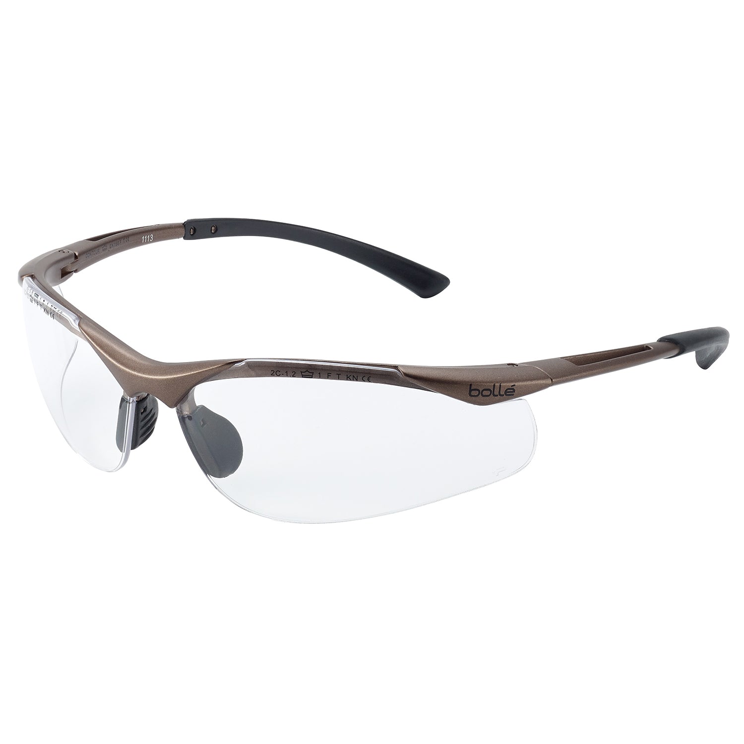Bolle CONTOUR CONTPSI  Safety Glasses Clear Lens
