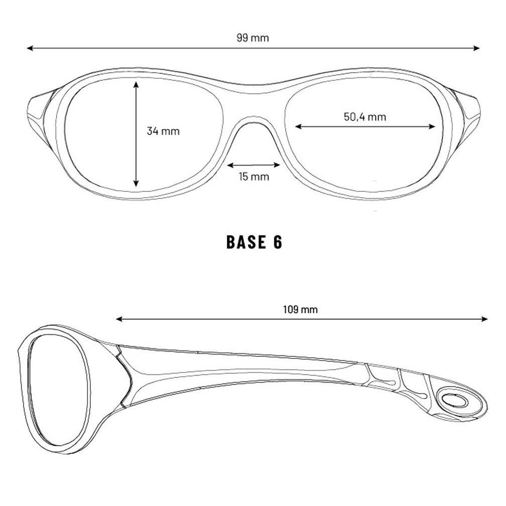 Kids sunglasses size chart outlet