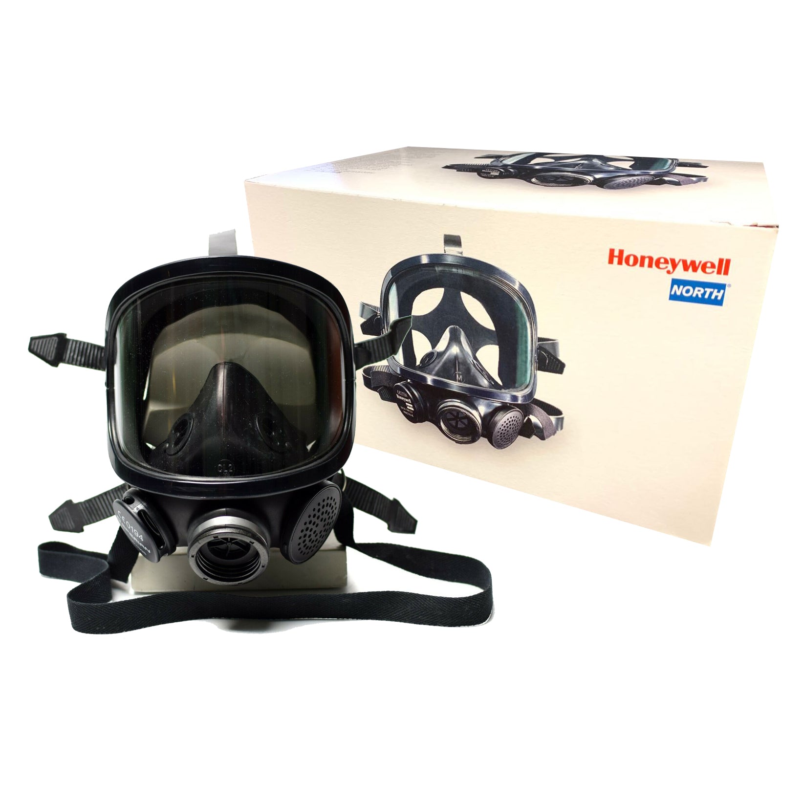 Honeywell 1710395 Panoramasque Full Face Respirator Masks with package