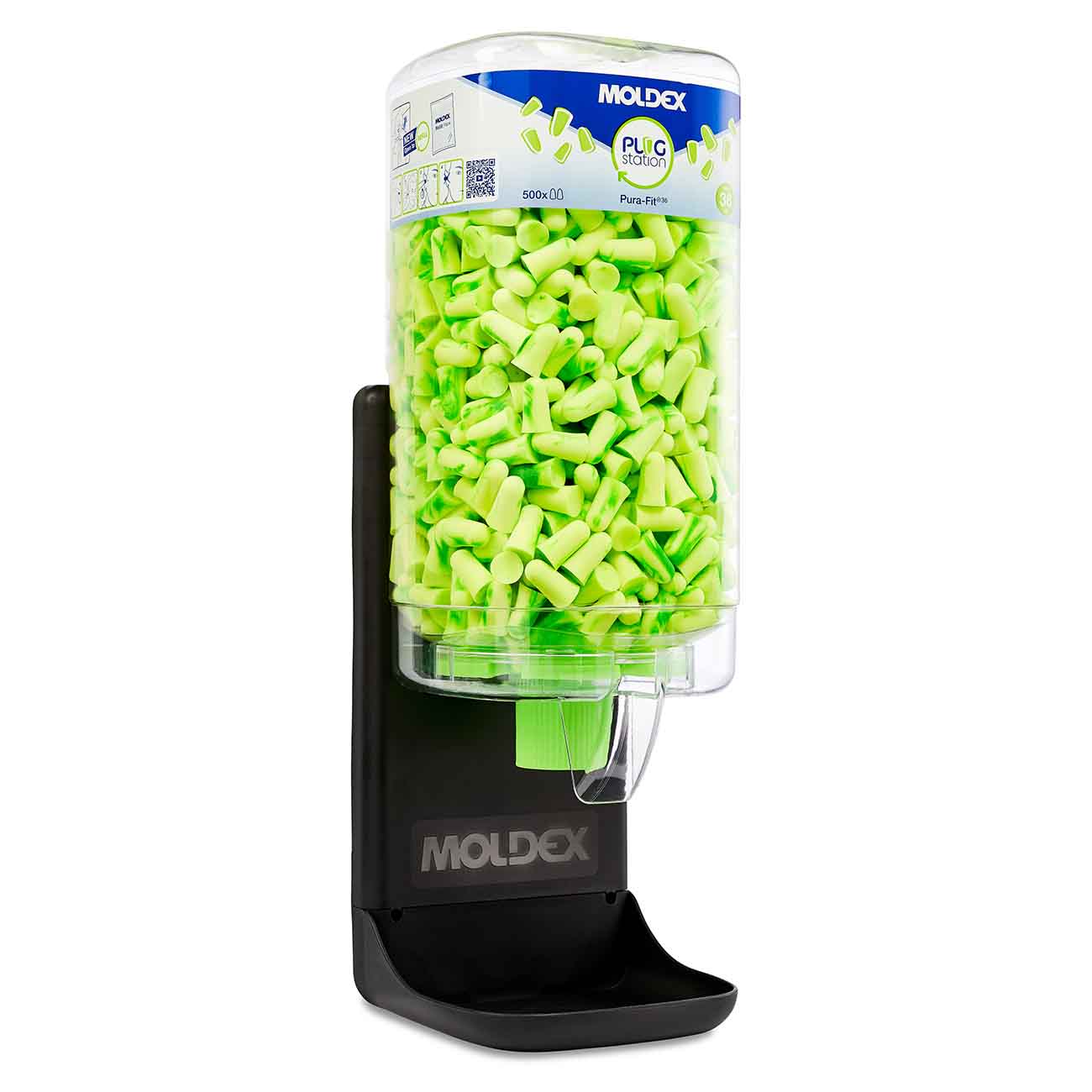 MOLDEX 7750 Pura-Fit Station 500 pairs earplugs Dispenser with mount