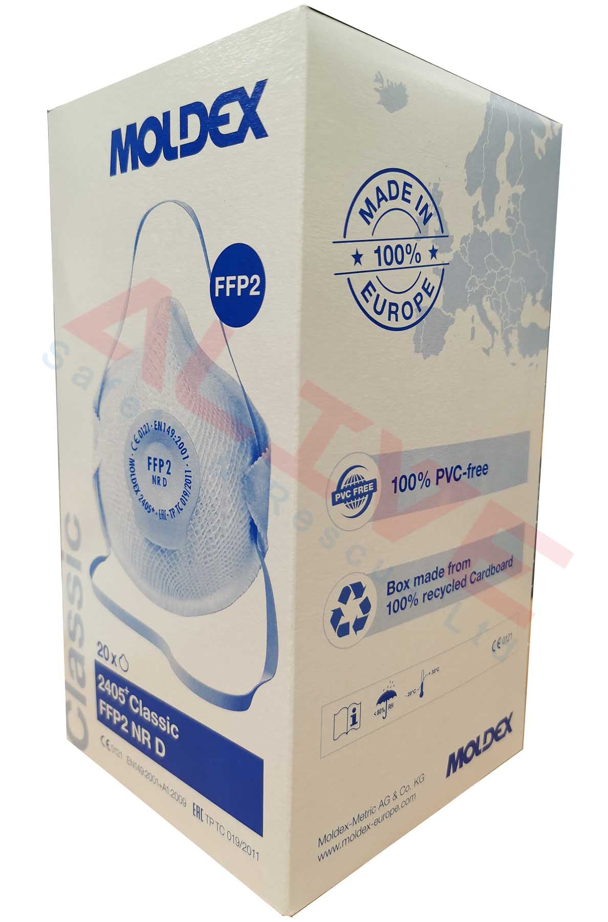 Moldex 2405 Classic FFP2 NR D Mask Box of 20