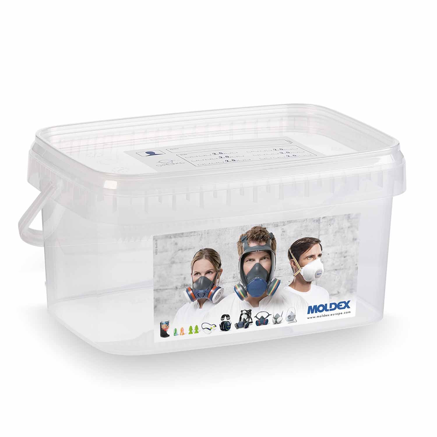 MOLDEX 7995 Half Mask Storage Box