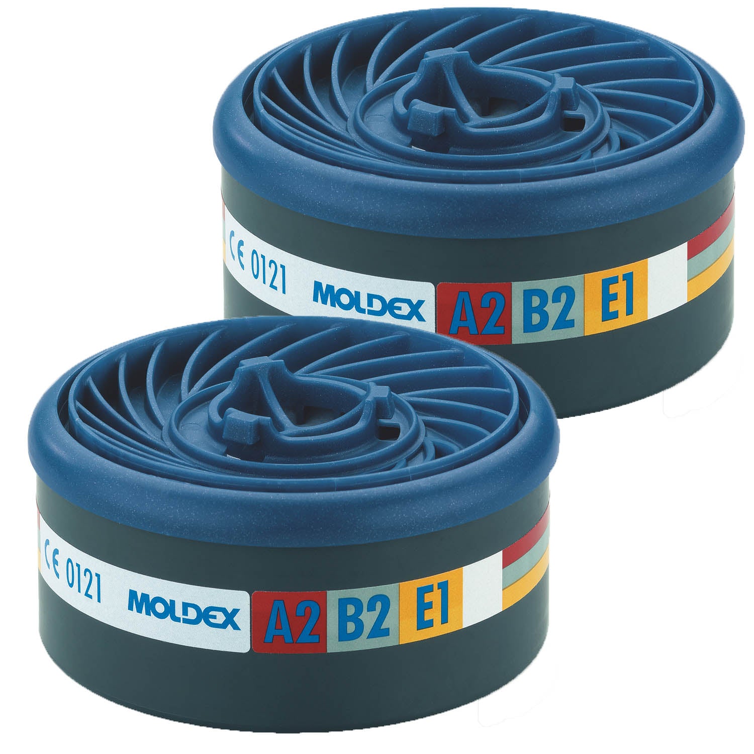 Moldex 9500 EasyLock A2B2E1 Gas Filters pair