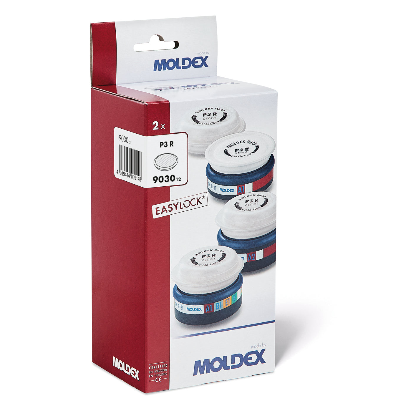 Moldex 903012 - P3 R Particulate Easylock Filter 2-Piece