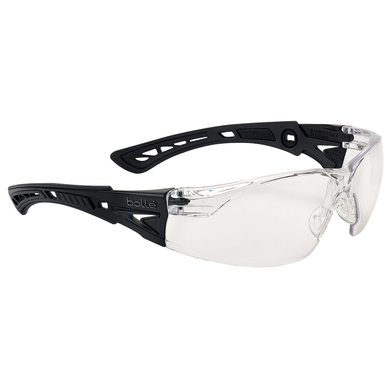 Bolle RUSH+ Small BSSI Clear Lens Safety Glasses