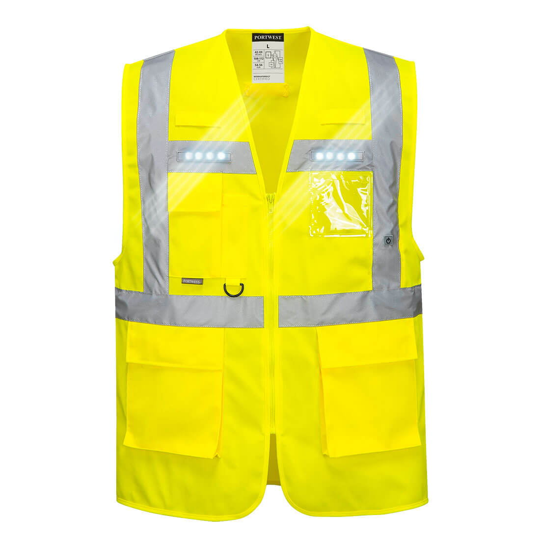 Portwest L476 Orion LED Executive Vest - Yellow