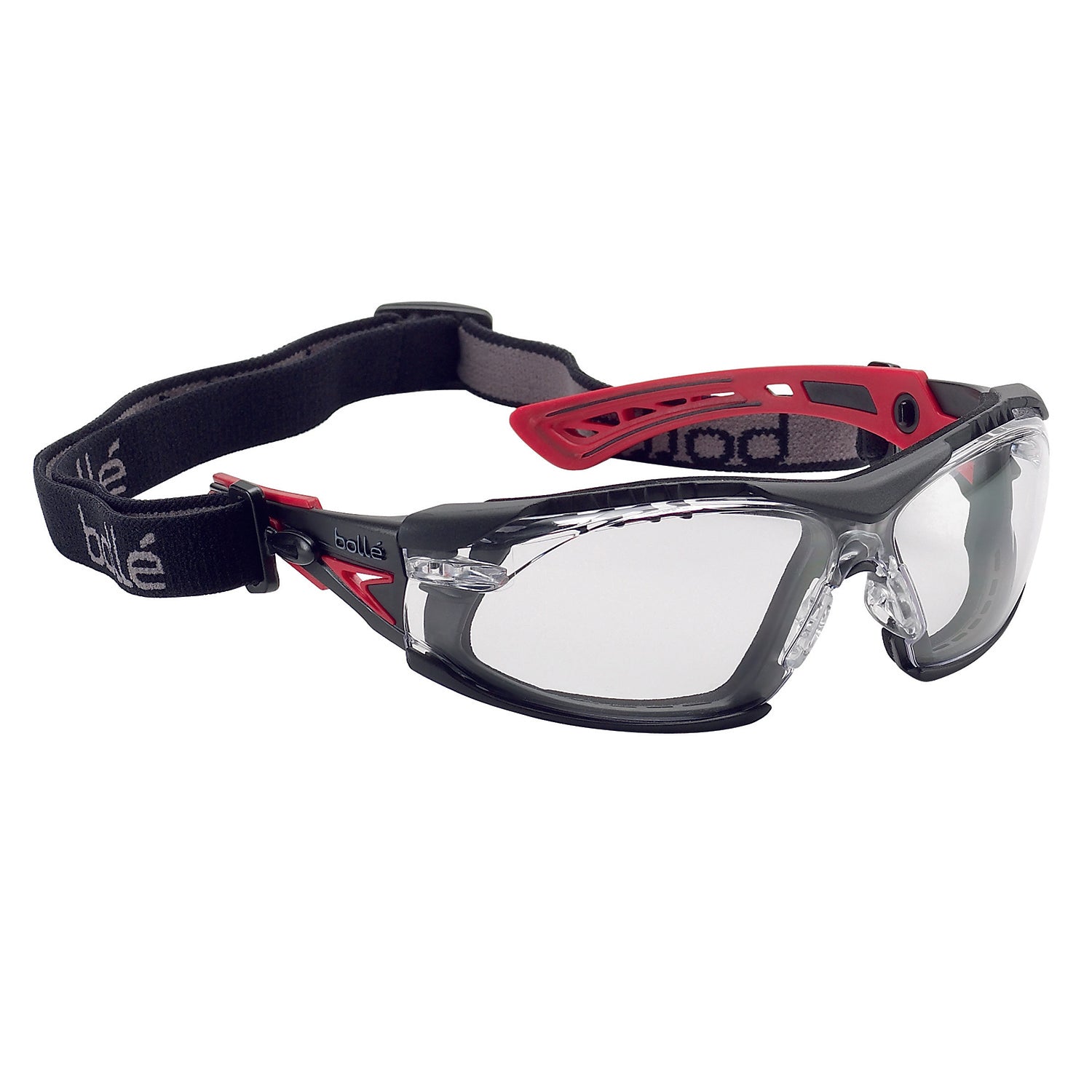 Bolle RUSH+ ASSEMBLED Clear safety glasses