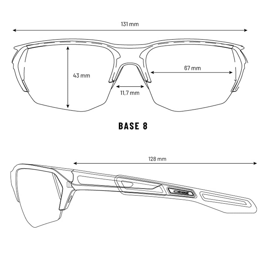 Cebe S'TRACK L 2.0 CS12301 Sunglasses - Lime Pro - Zone Vario Grey Cat.0-3 Blue