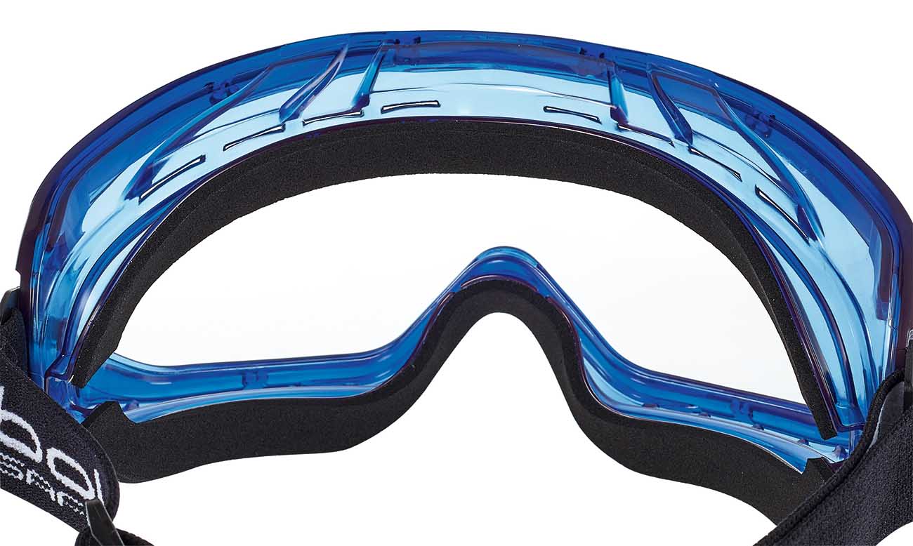 Bolle SUPERBLAST Ventilated Safety Goggles Foam Edge SUPBLFAPSI