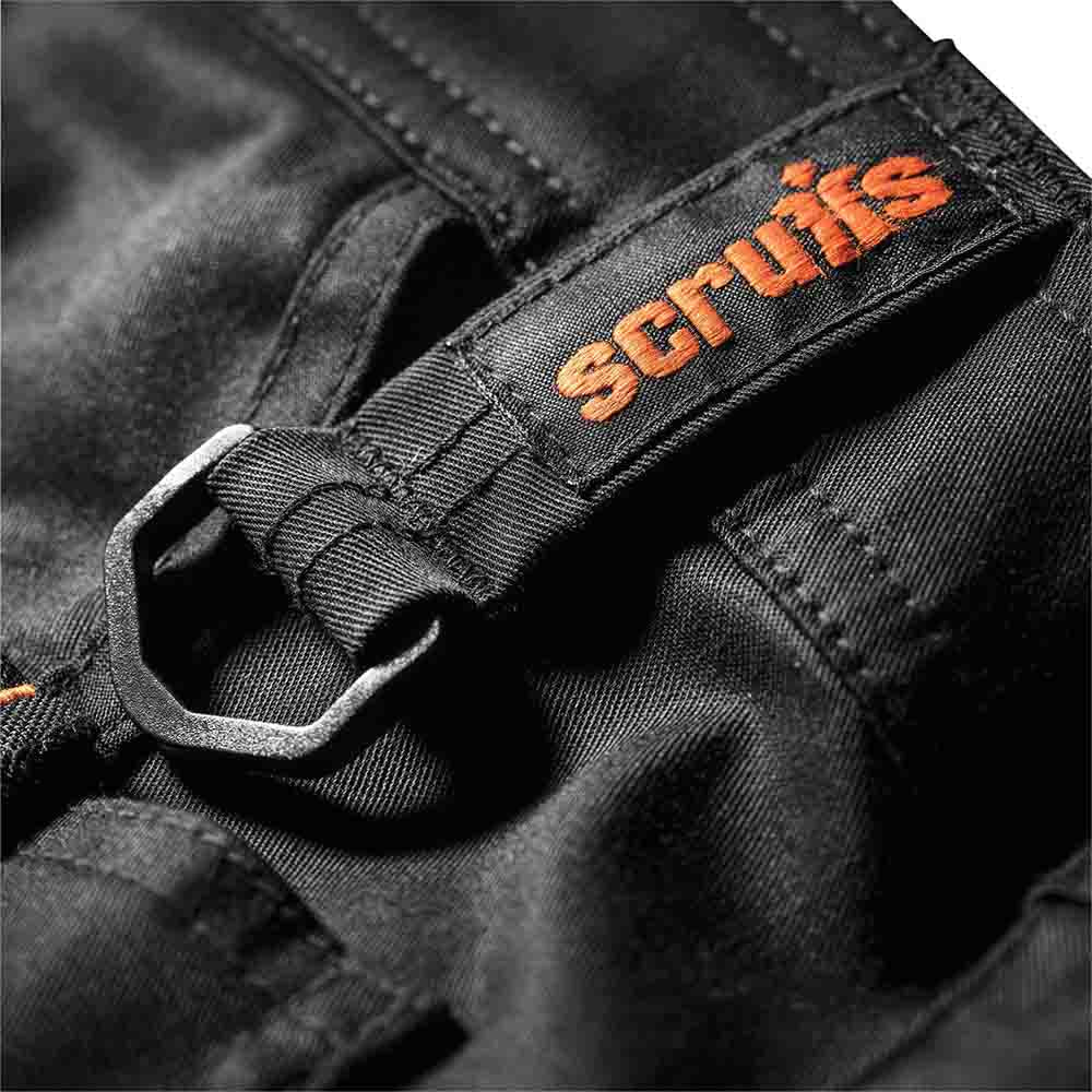 Scruffs Trade Flex Trousers Black detail 2
