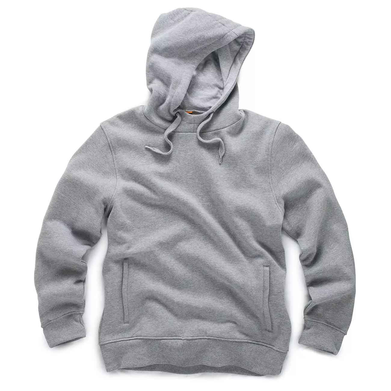 Scruffs Worker Hoodie Grey Marl