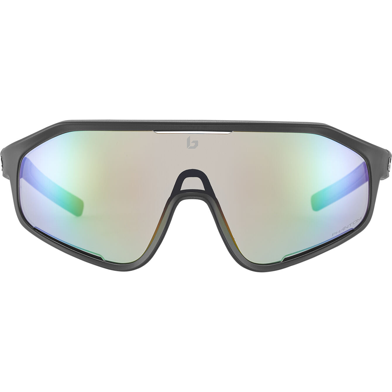 Bolle SHIFTER BS010005 Sunglasses - Black Matte - Phantom Clear Green 02