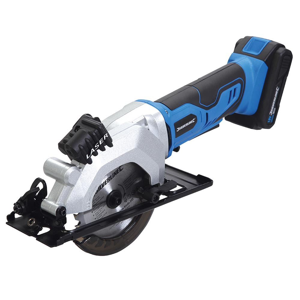 Silverline 938778 18V Mini Circular Saw 115mm 1