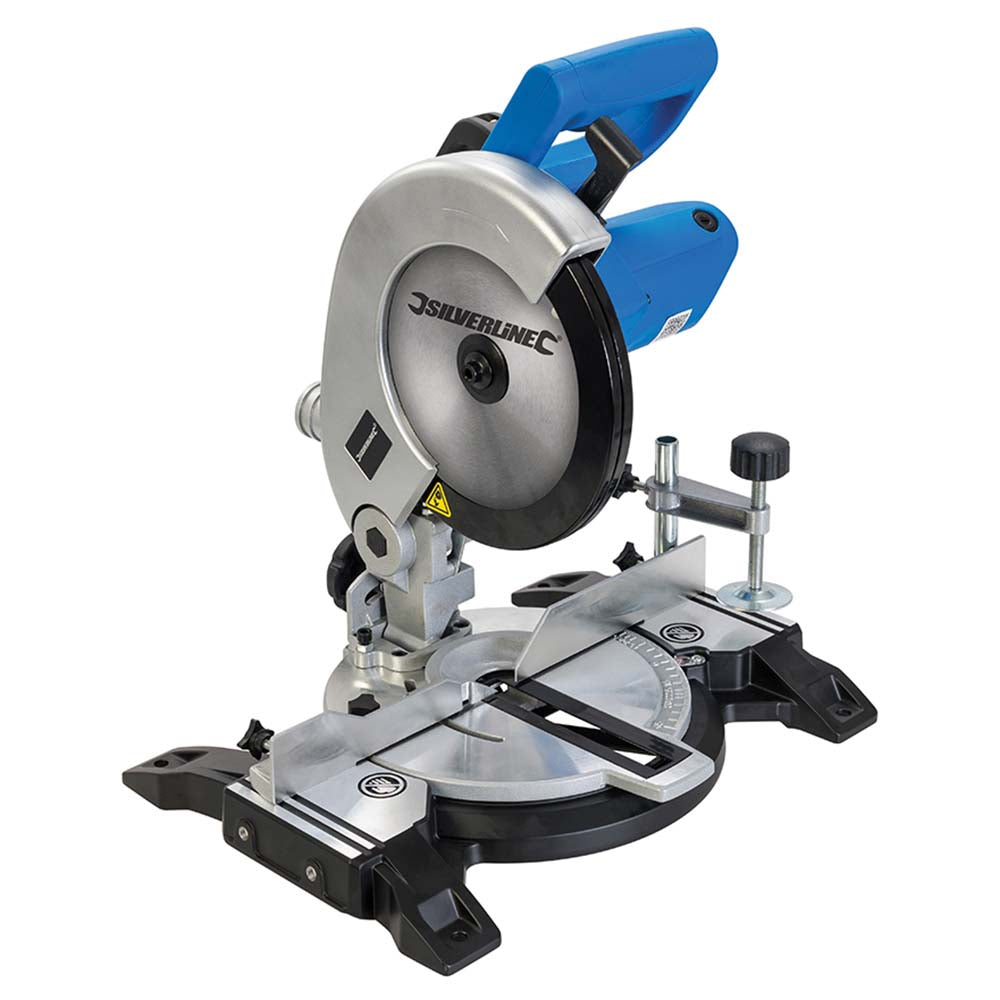 Silverline 262705 DIY 1400W Compound Mitre Saw 210mm