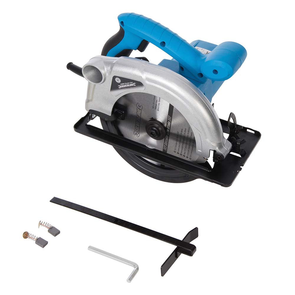 Silverline 845135 DIY 1200W Circular Saw 185mm 1